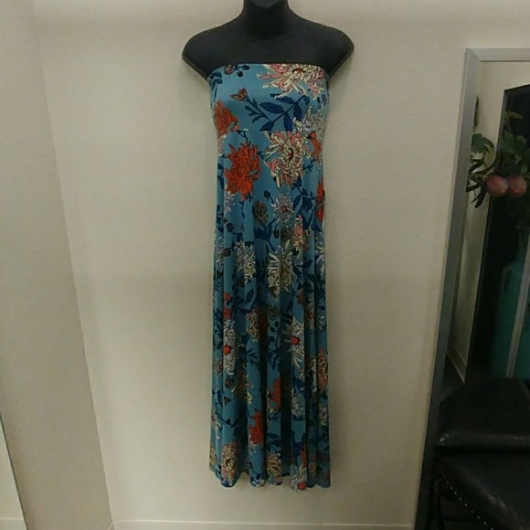 LulaRoe Floral Maxi Skirt - Picture 3 of 8